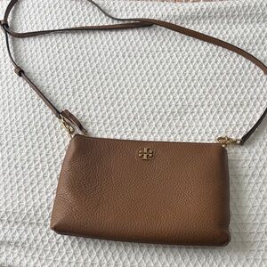 Tory Burch Tan Leather Crossbody Bag